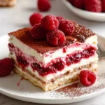 Fresh Raspberry Tiramisu