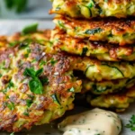Crispy and Easy Zucchini Fritters Recipe