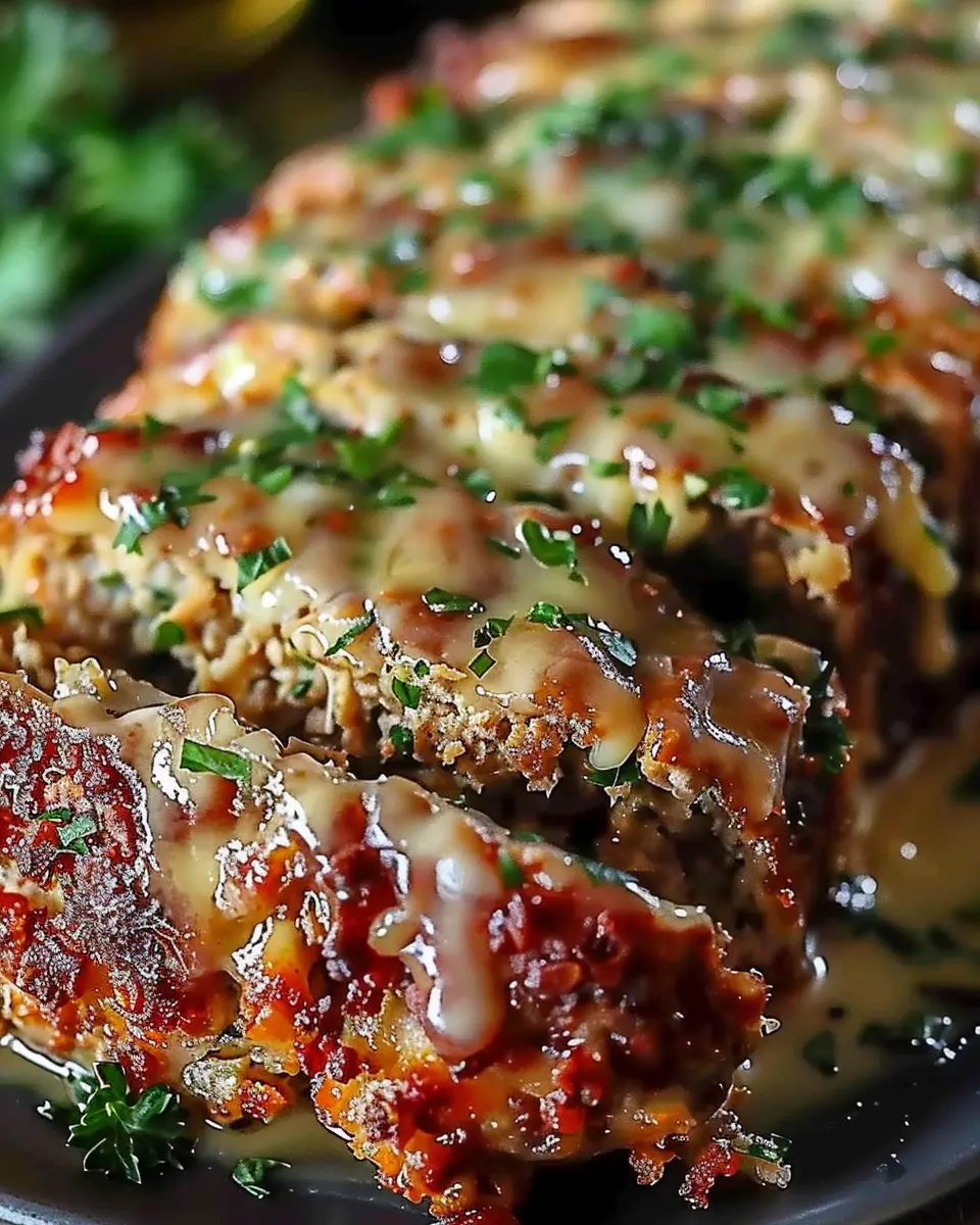 Garlic Parmesan Chicken Meatloaf: A Juicy Twist on Comfort Food