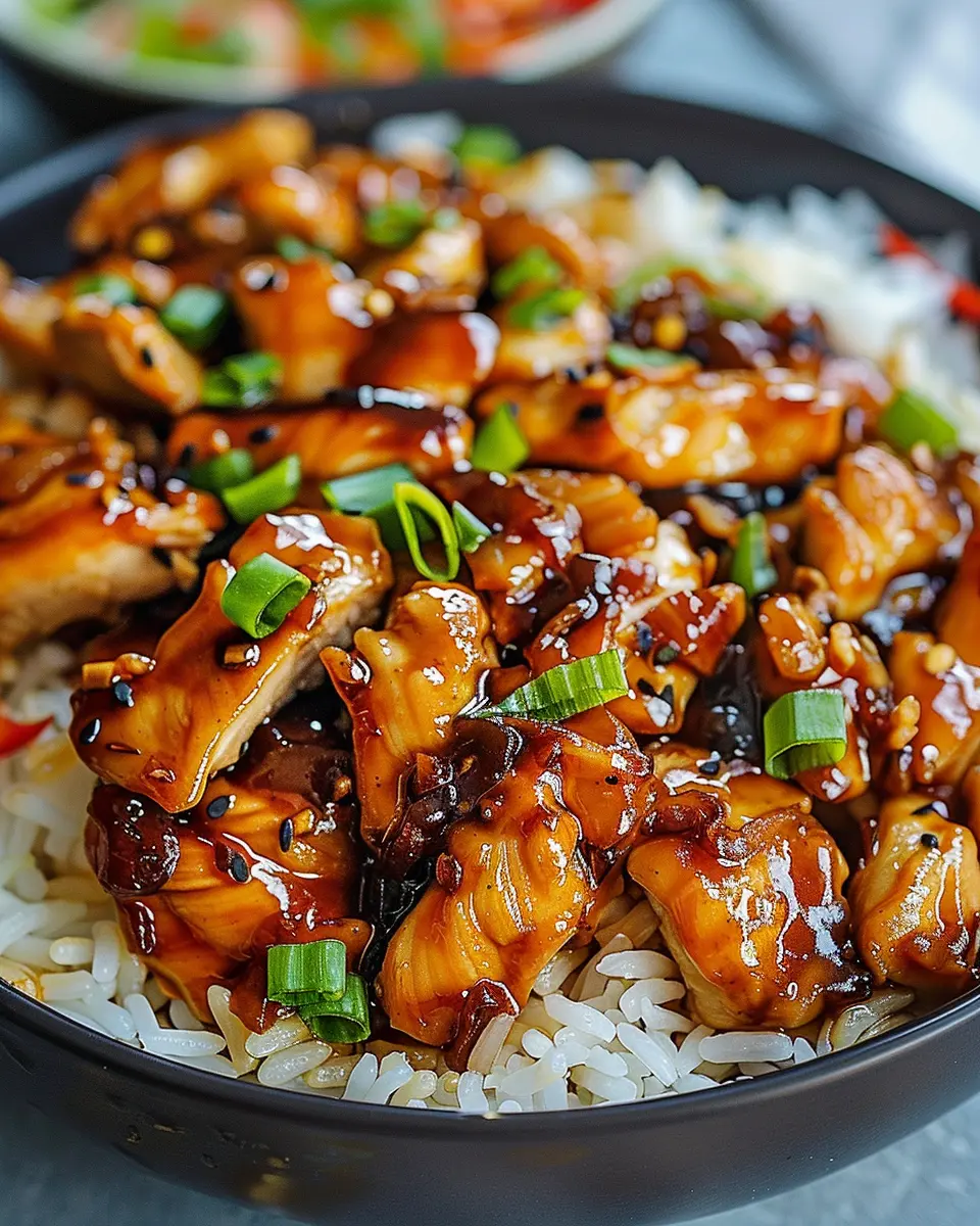 Honey BBQ Chicken Rice: Easy Recipe for Delicious Family Meals