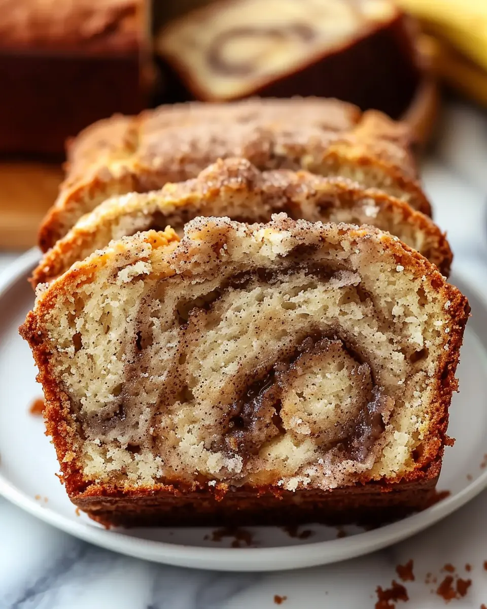 Cinnamon Swirl Banana Bread: A Joyful Start to Your Mornings