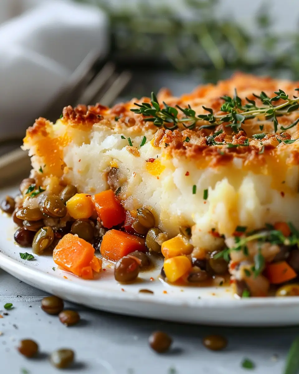 Fall Lentil Shepherd’s Pie Recipe: Cozy and Comforting Delight