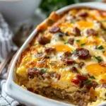 Easy Sausage and Egg Casserole