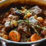 Authentic Belgian Slow-Cooked Beef Stew