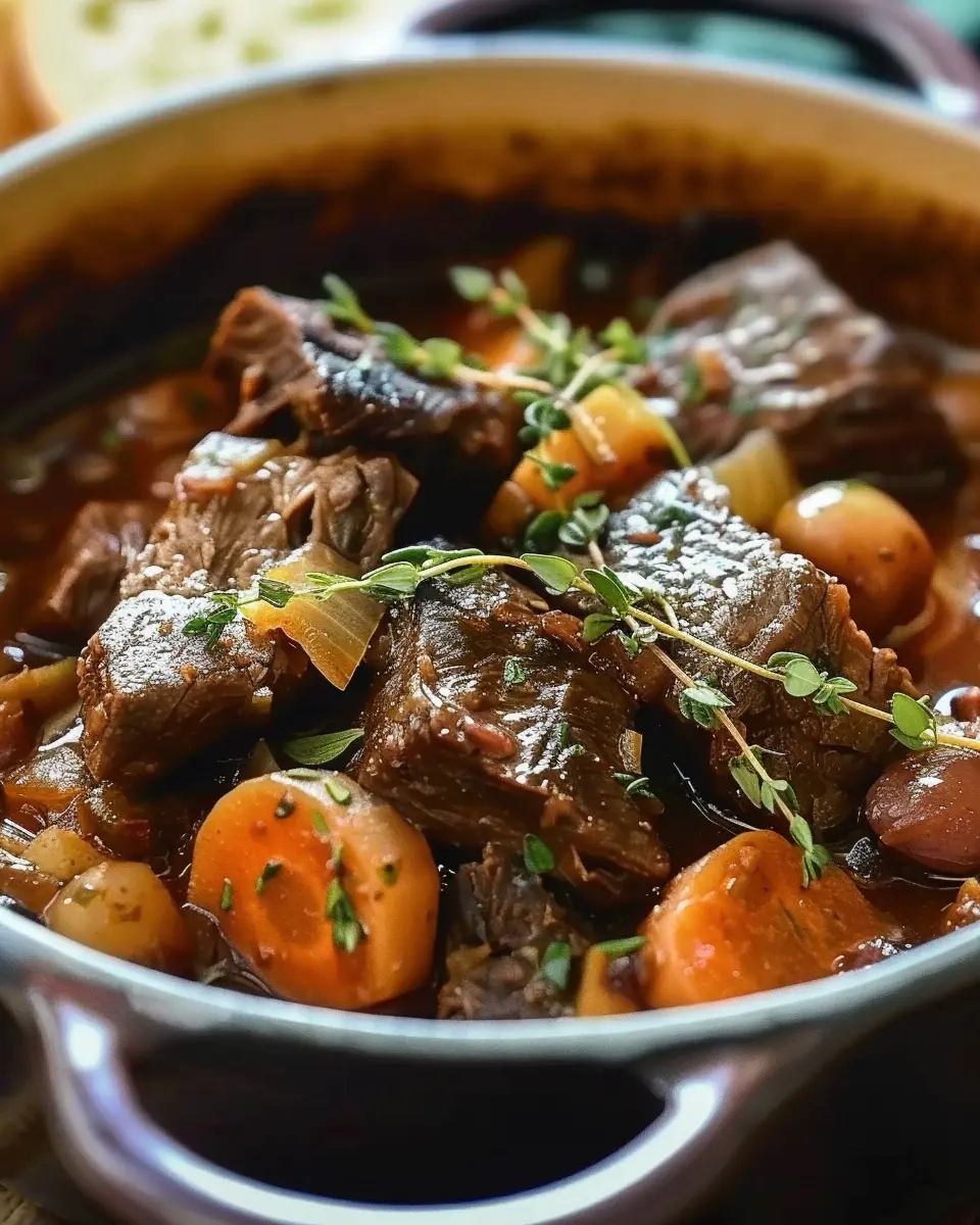 Authentic Belgian Slow-Cooked Beef Stew for Cozy Family Dinners