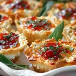 Quick Pepper Jelly Cream Cheese Appetizer Dip and Bites