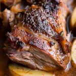 Apple Cider Braised Pork Shoulder