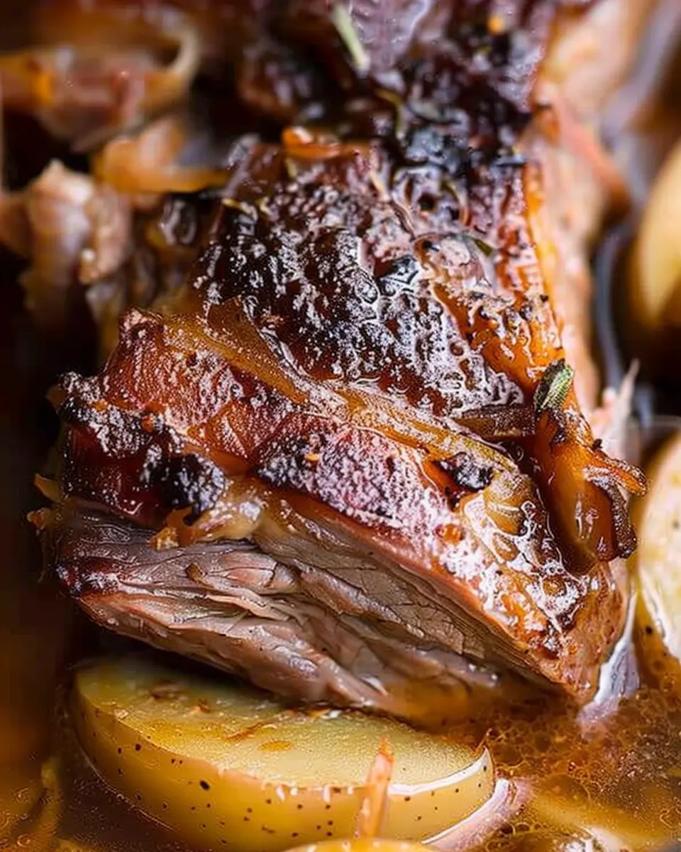 Apple Cider Braised Pork Shoulder: An Easy, Flavorful Delight