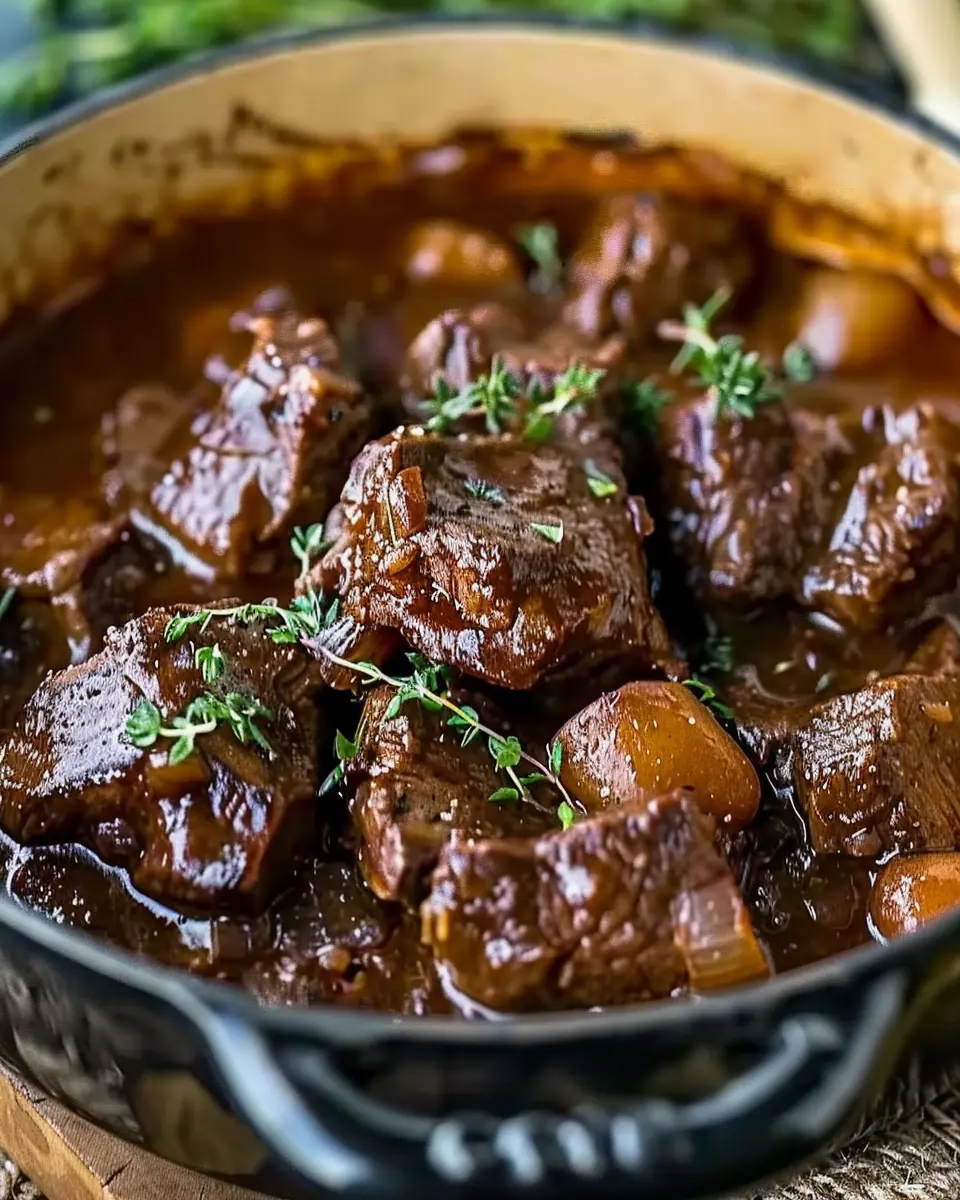 Beef Carbonnade: Melt-in-Your-Mouth, Slow Cooked with Beer Magic
