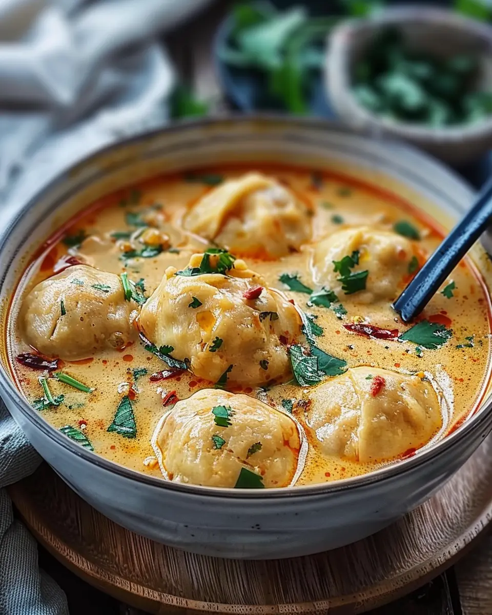 Coconut Curry Soup with Dumplings: Best Cozy Comfort Recipe