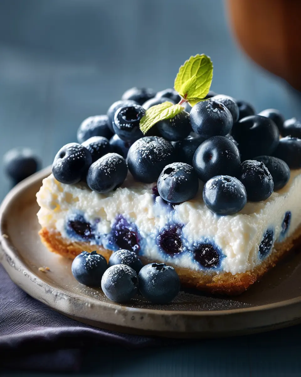 Blueberry Cottage Cheese Delight: A Creamy, Guilt-Free Treat