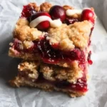 Cranberry Crumble Bars Recipe
