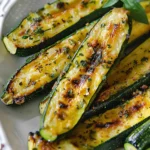 20 Minute Roasted Zucchini