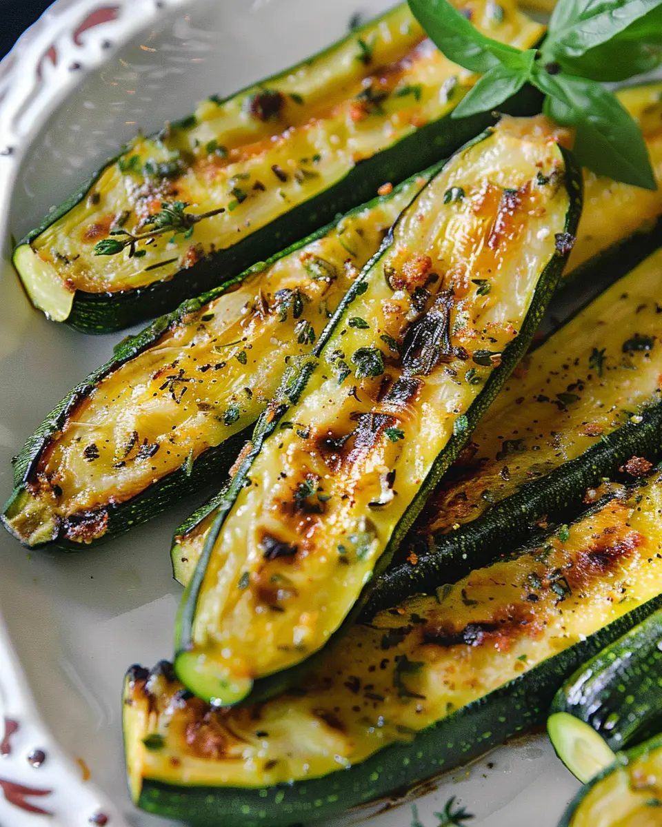 20 Minute Roasted Zucchini: Easy, Flavor-Packed Side Dish
