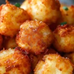 Two Ingredient Cottage Cheese Tots
