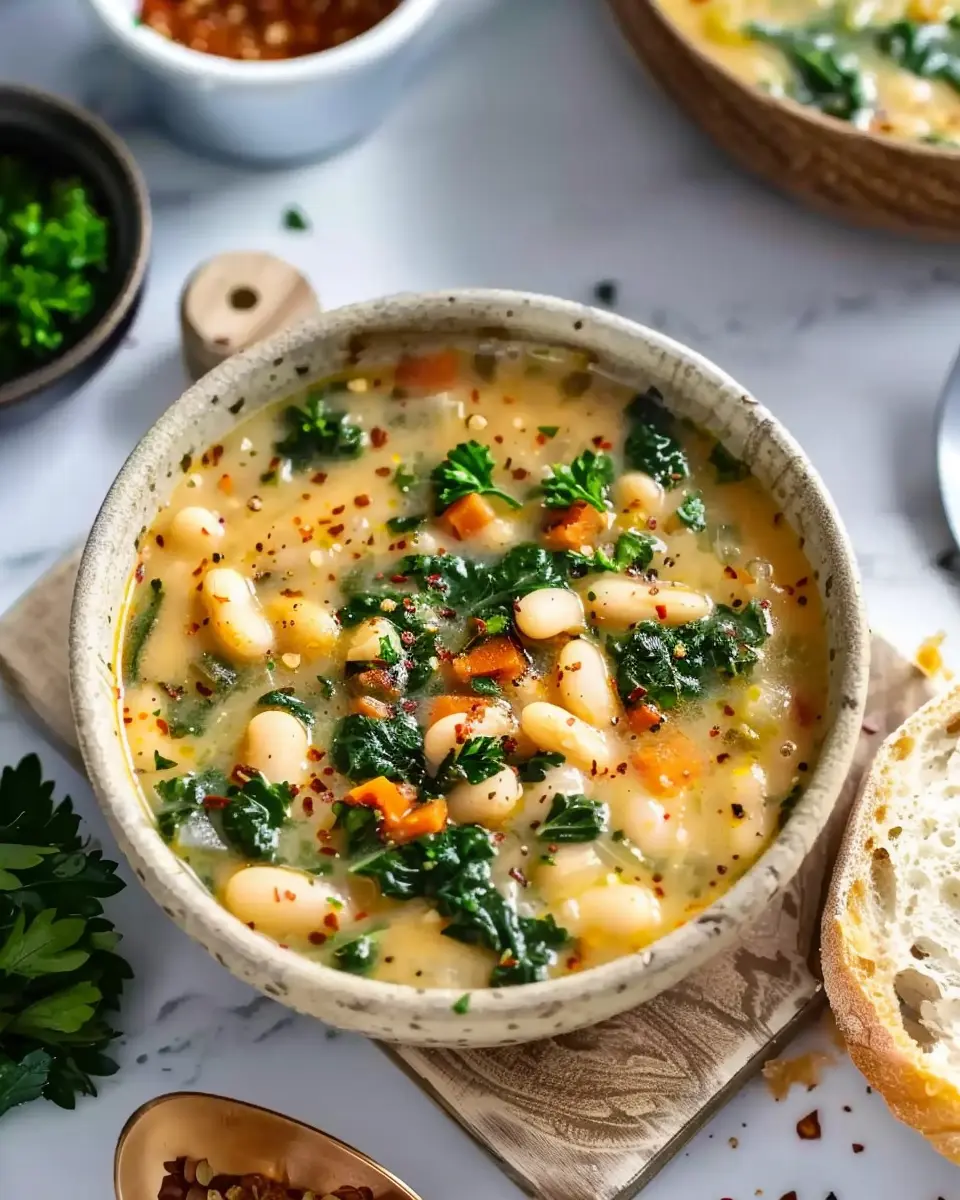 Tuscan White Bean Soup: A Hearty and Healthy Comfort Dish