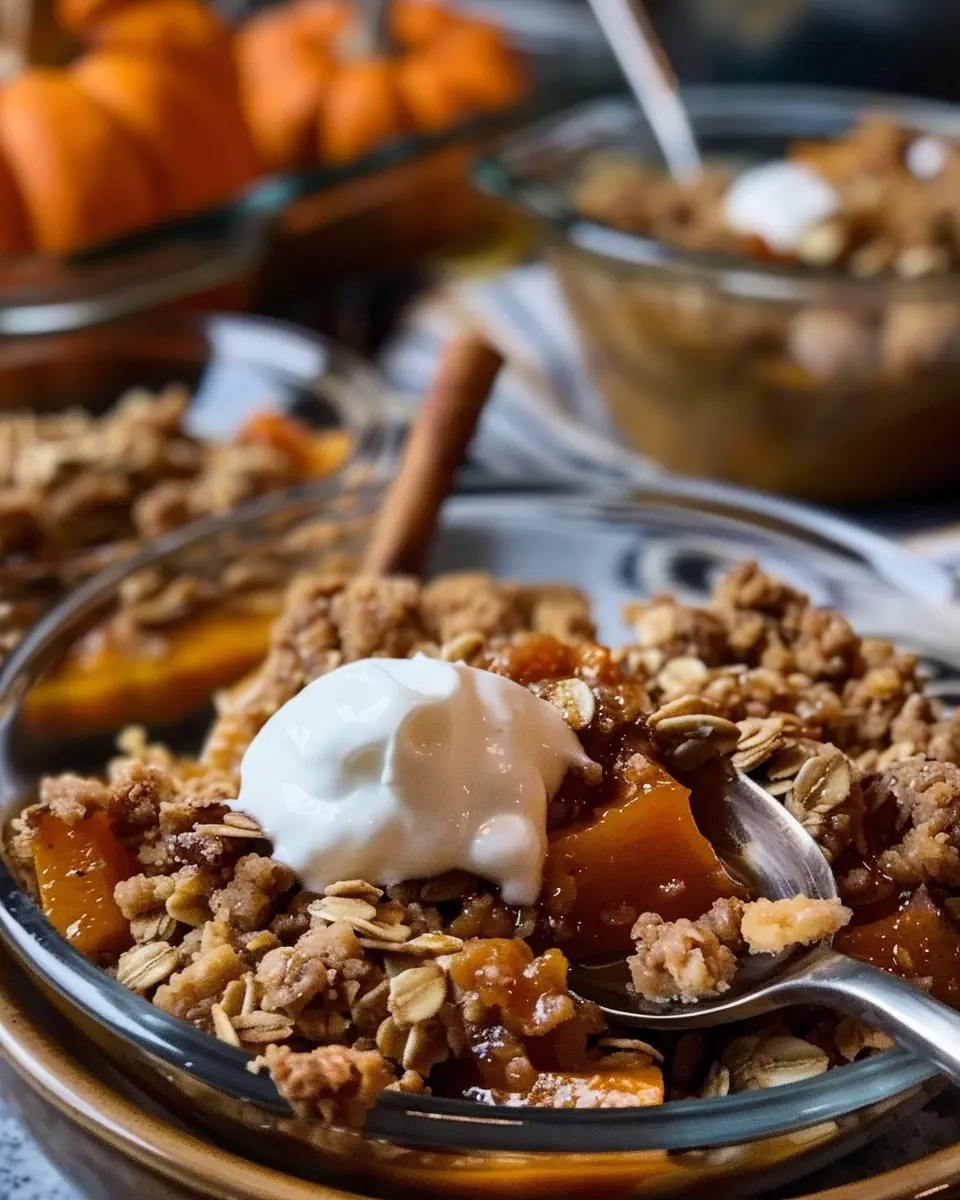 Pumpkin Crisp Recipe: The Best Cozy Comfort Food Delight