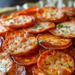 Pepperoni Cheese Crisps