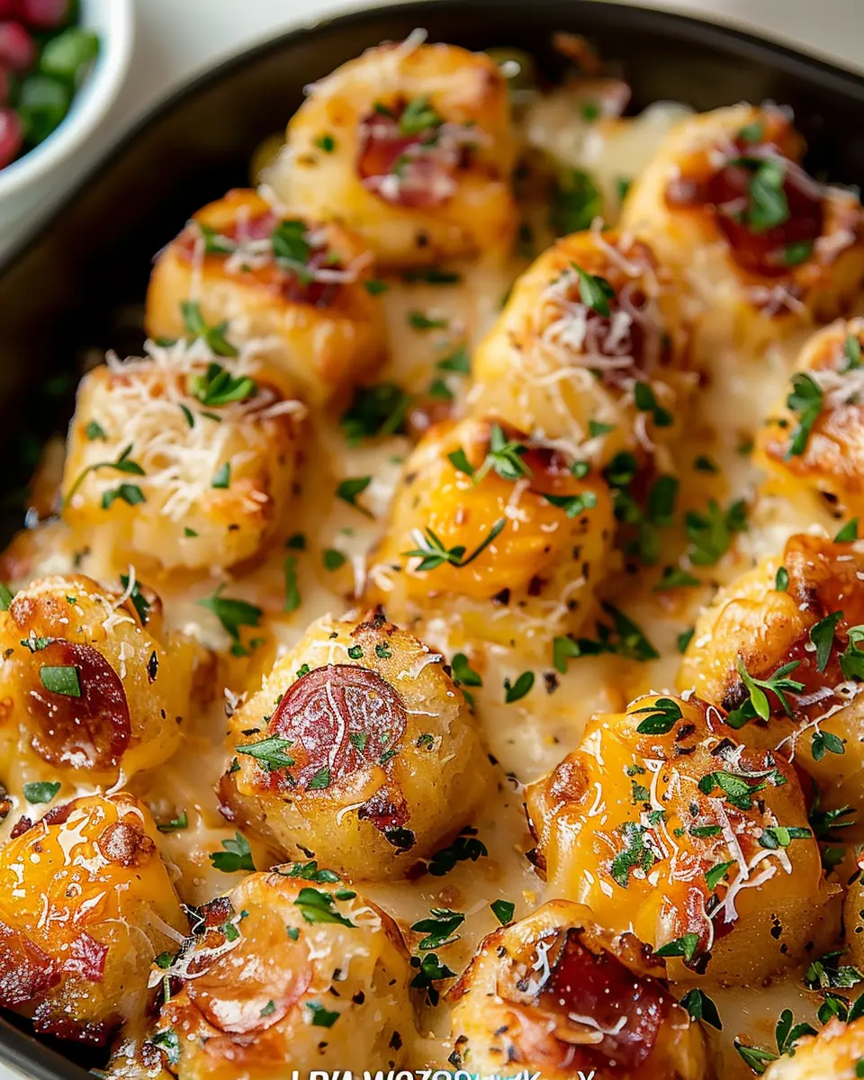 Iowa Party Bites Recipe: Easy Turkey Bacon and Chicken Ham Treats