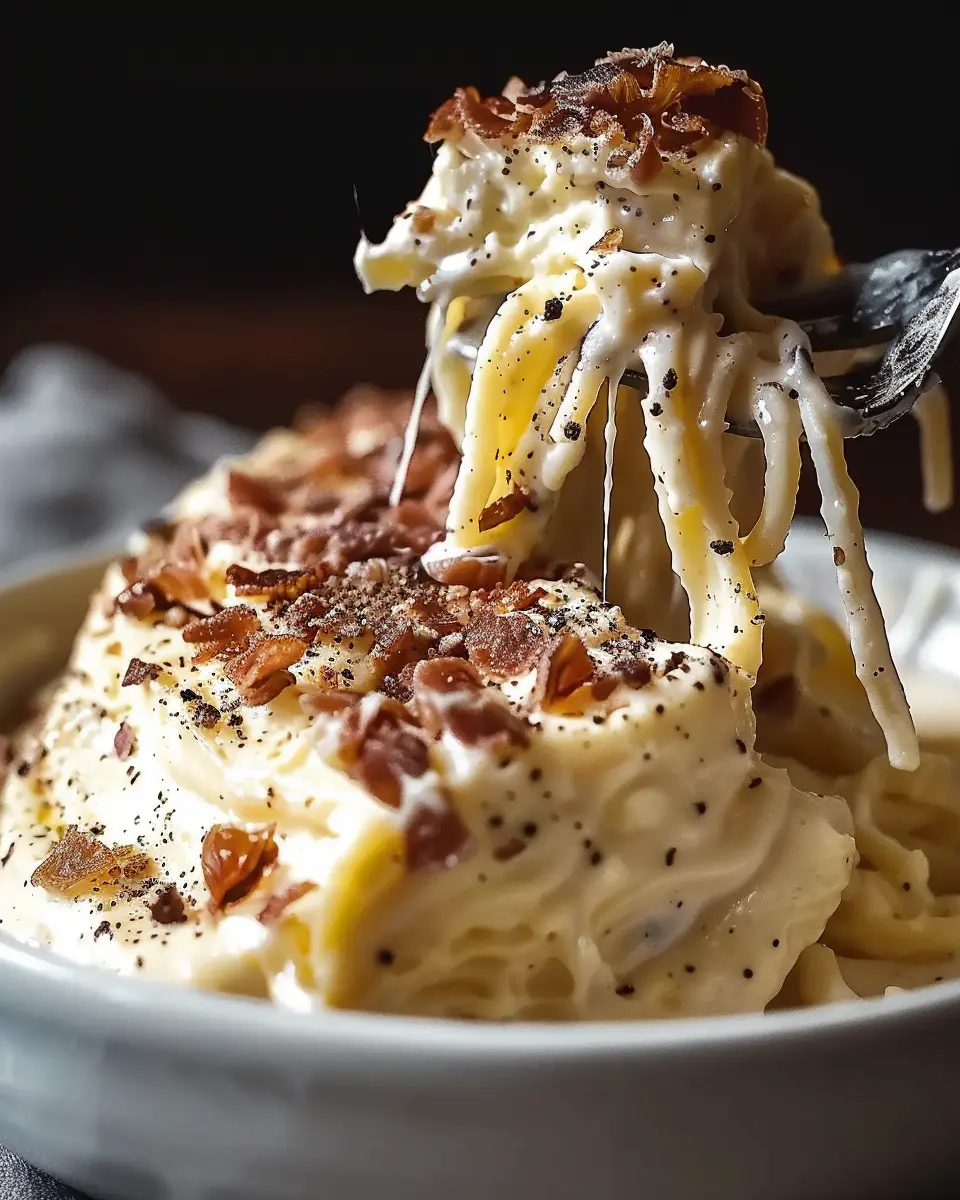 Creamy Comfort in Every Bite: Indulgent Turkey Bacon Pasta Delight