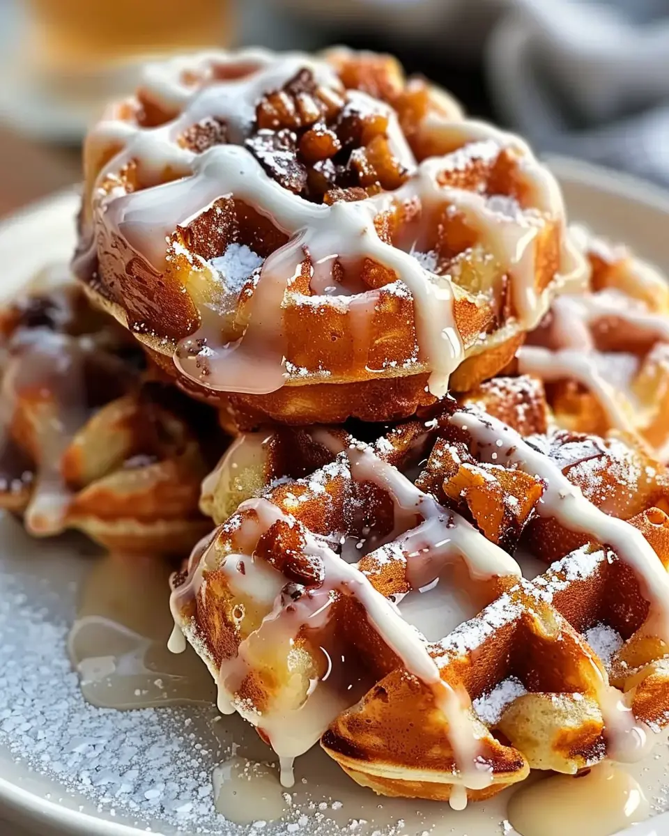 Apple Fritter Waffle Donuts: The Best Indulgent Treat at Home