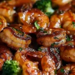 High-Protein Honey Garlic Shrimp