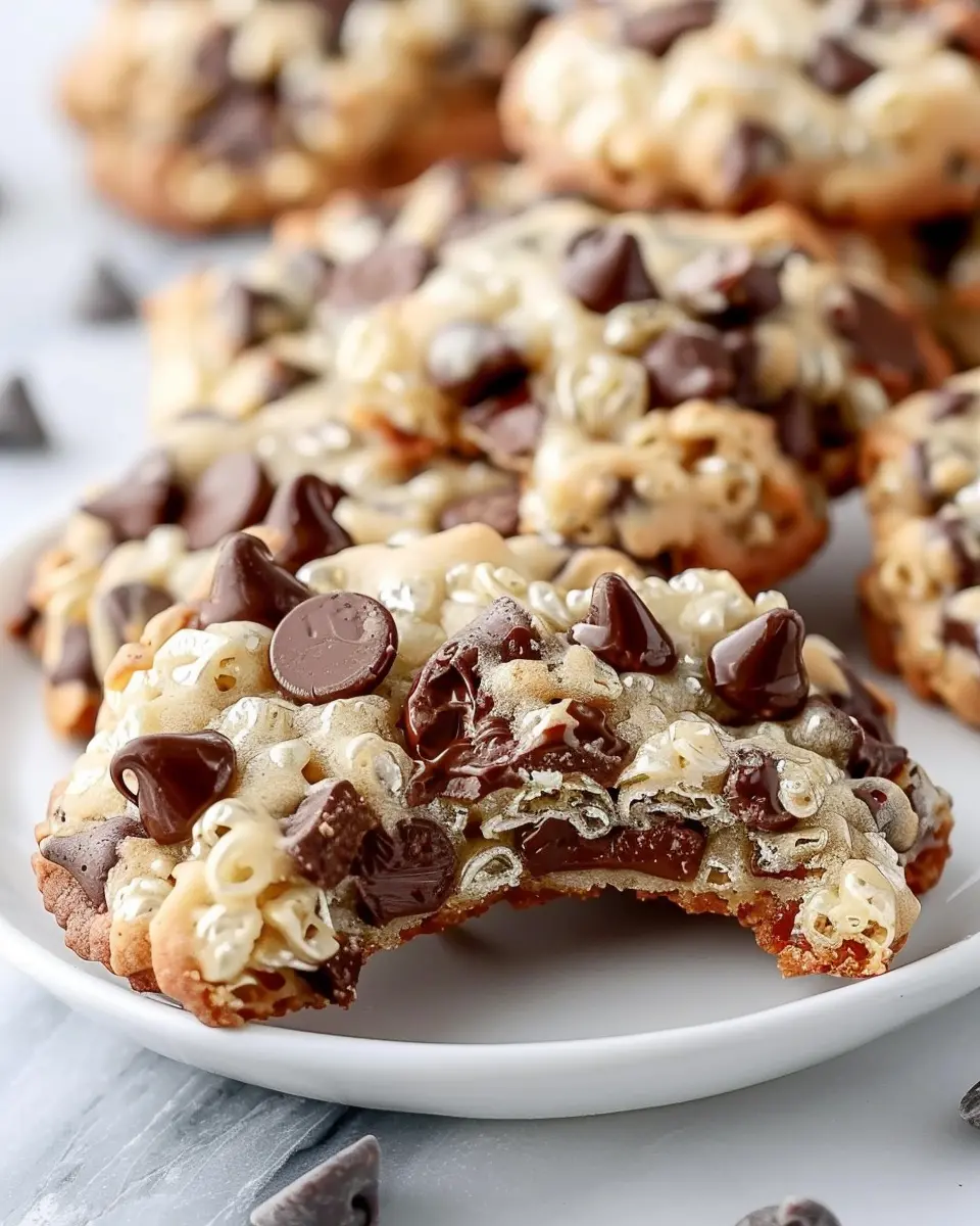 Rice Krispie Chocolate Chip Cookies: Easy and Indulgent Treats