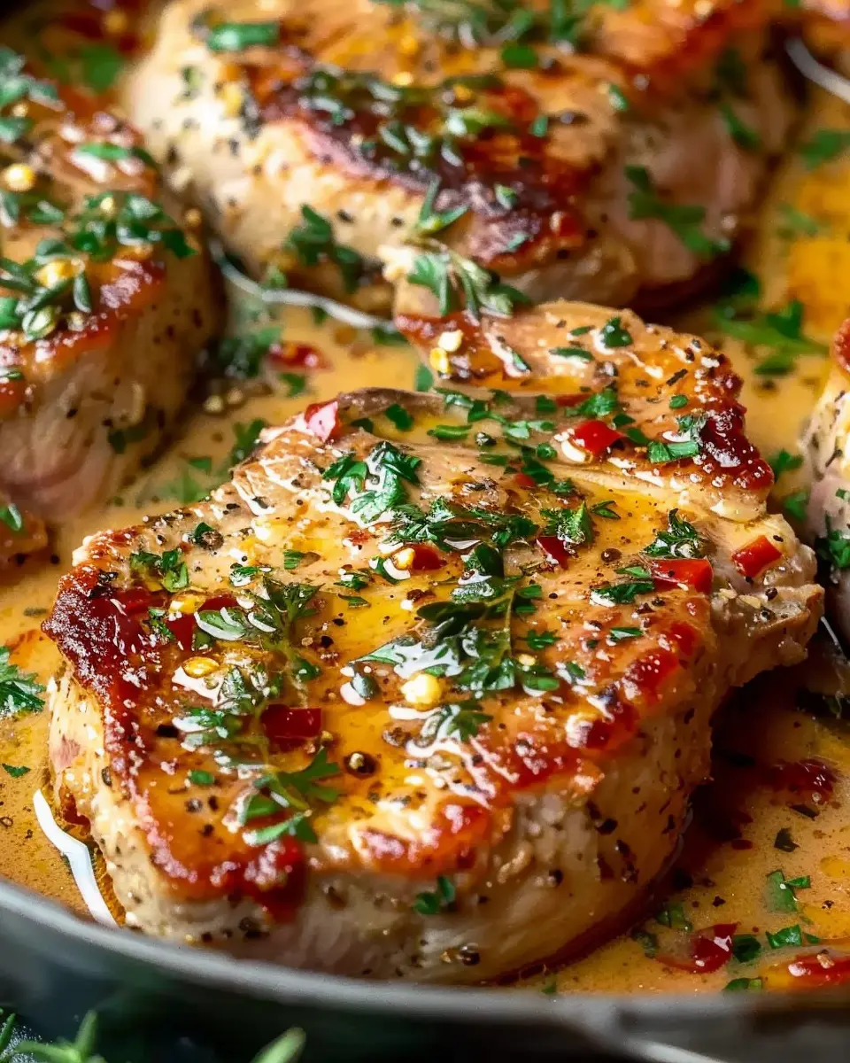 Garlic Marry Me Pork Chops: Juicy Flavor That Will Impress