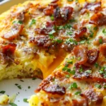 Delicious Sausage Hashbrown Breakfast Dish for Mornings