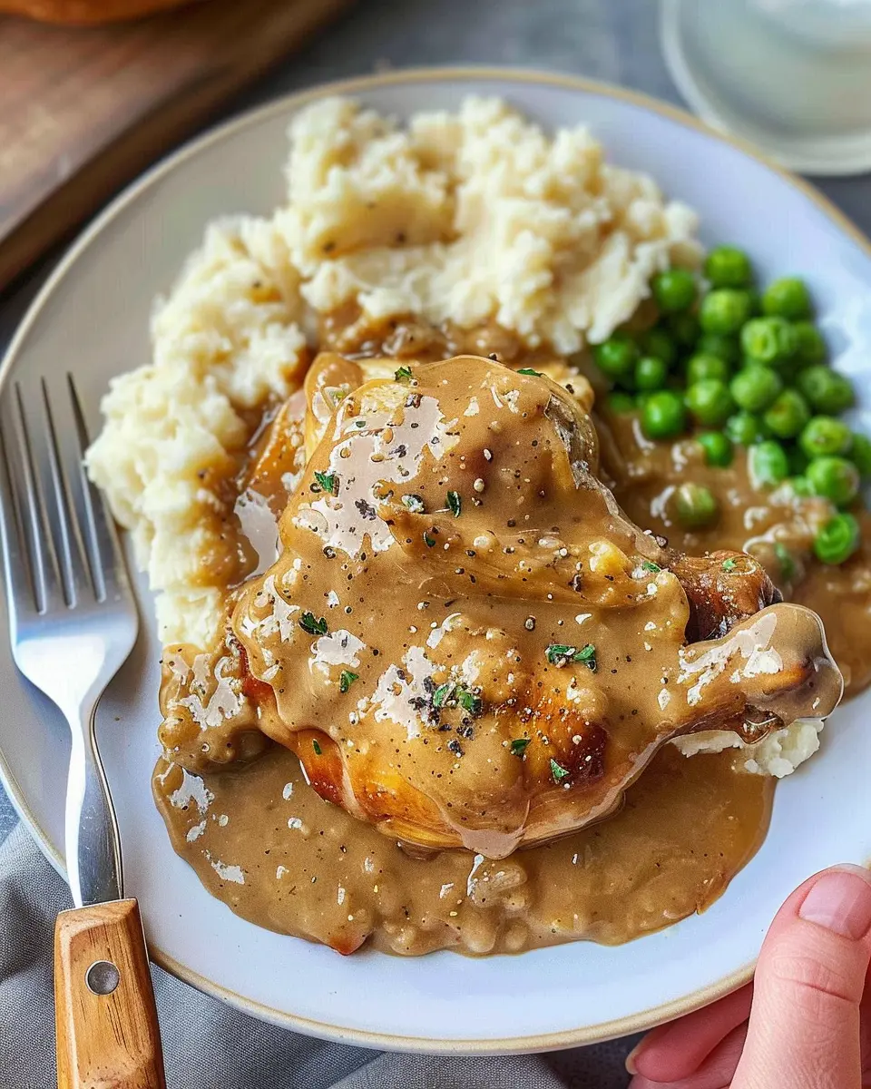 Homestyle Chicken and Gravy: A Comforting Family Favorite Recipe