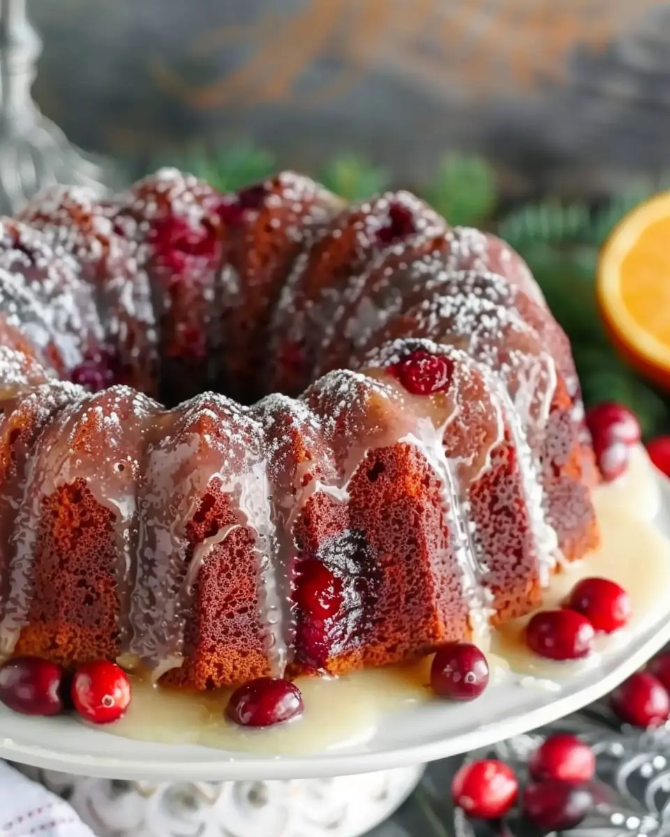 Cranberry Orange Bundt Cake: The Best Joyful Treat for Any Occasion