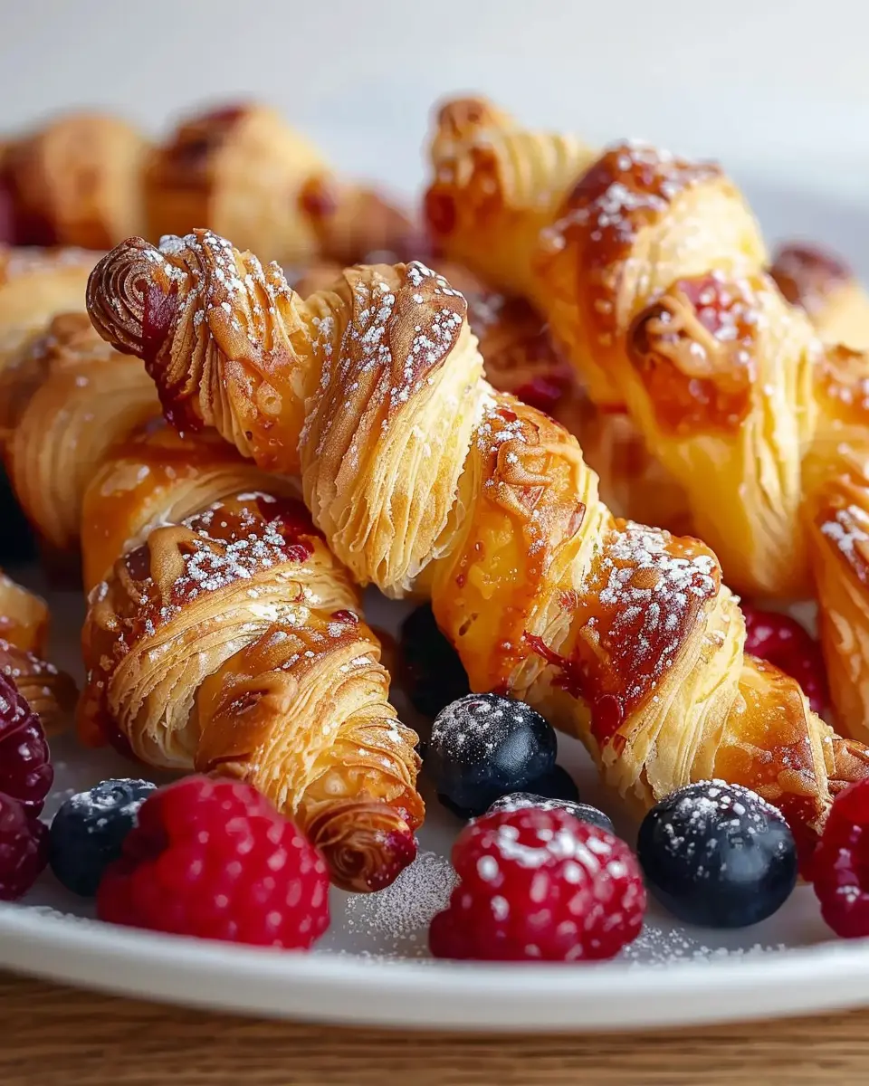 Berry Puff Twists: Easy Indulgence for Your Homemade Treats