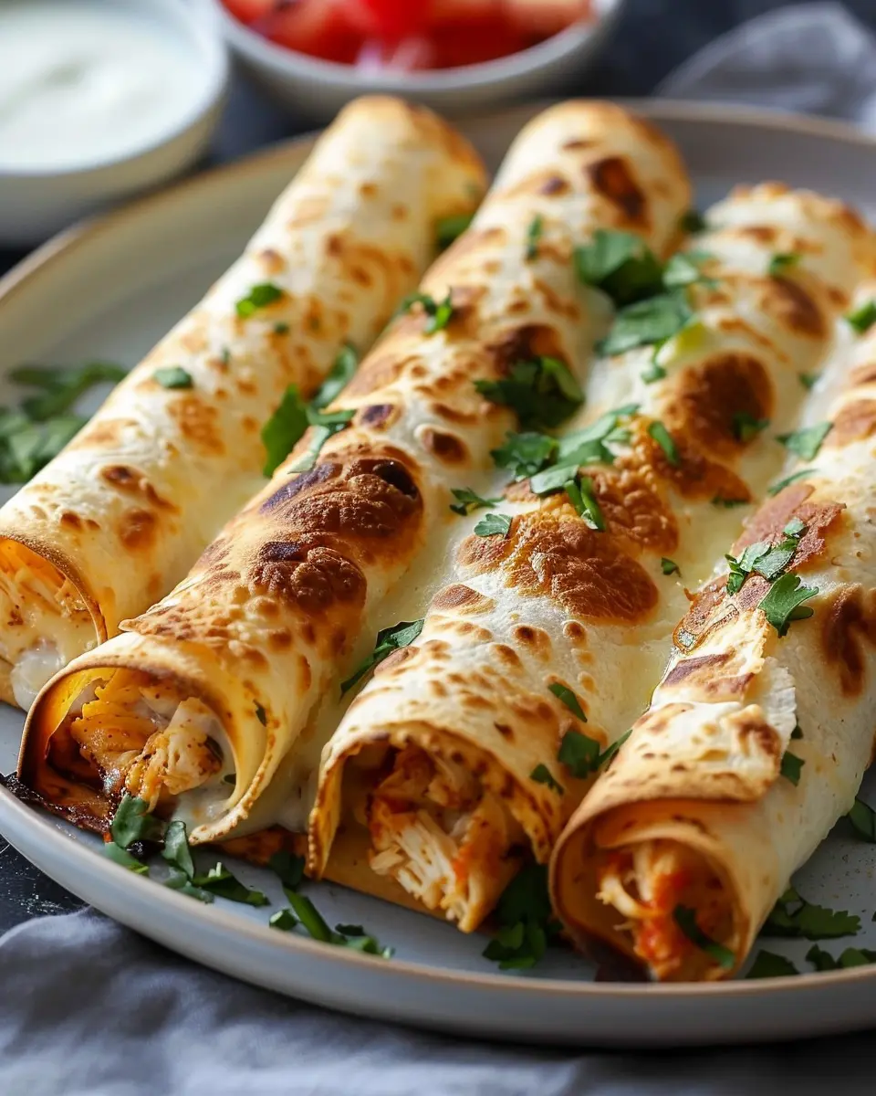 Crispy Chicken Taquitos Recipe: Easy, Flavorful, Homemade Delight