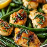 Lemon Garlic Chicken with Green Beans