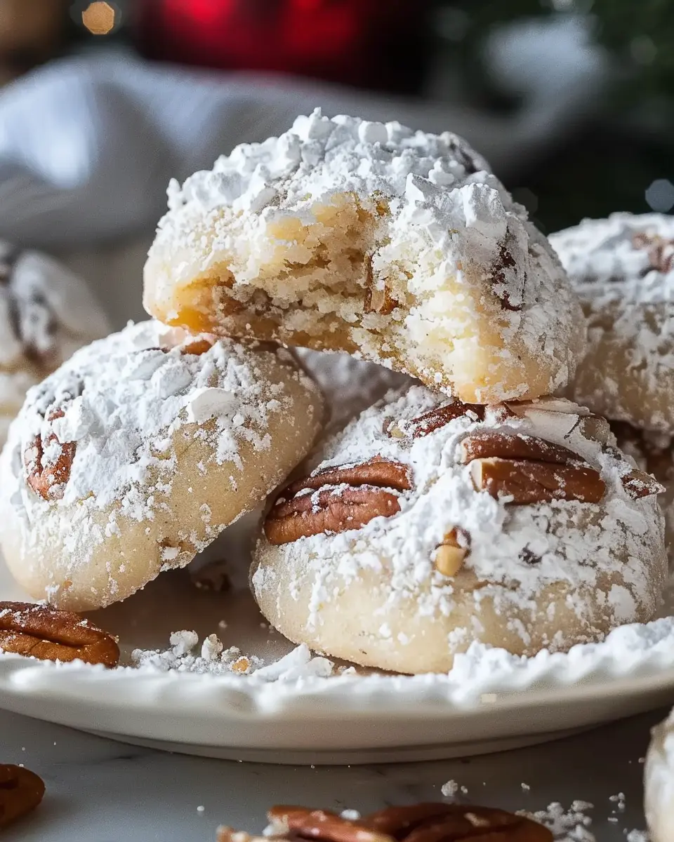Buttery Pecan Snowball Cookies: The Best Festive Treats to Bake