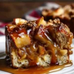 Amazing Caramel Apple Bread Pudding Warm in 15 Steps