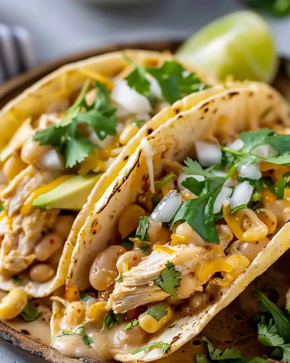 Best White Chicken Chili Tacos: Easy Comfort Food Delight
