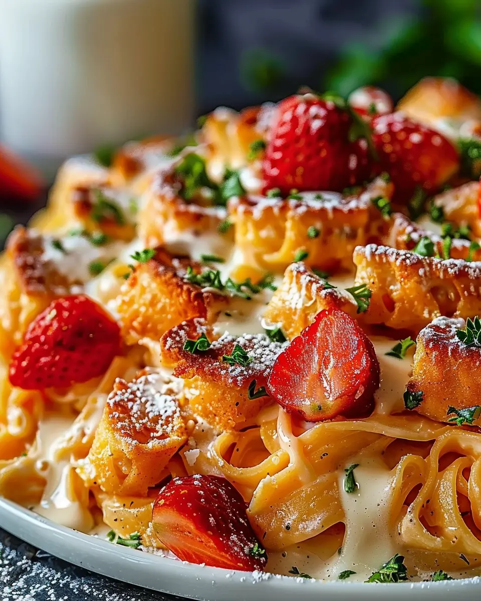 Easy Creamy Flavorful Turkey Bacon and Chicken Ham Pasta Delight