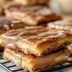 Soft Baked Maple Donut Bars