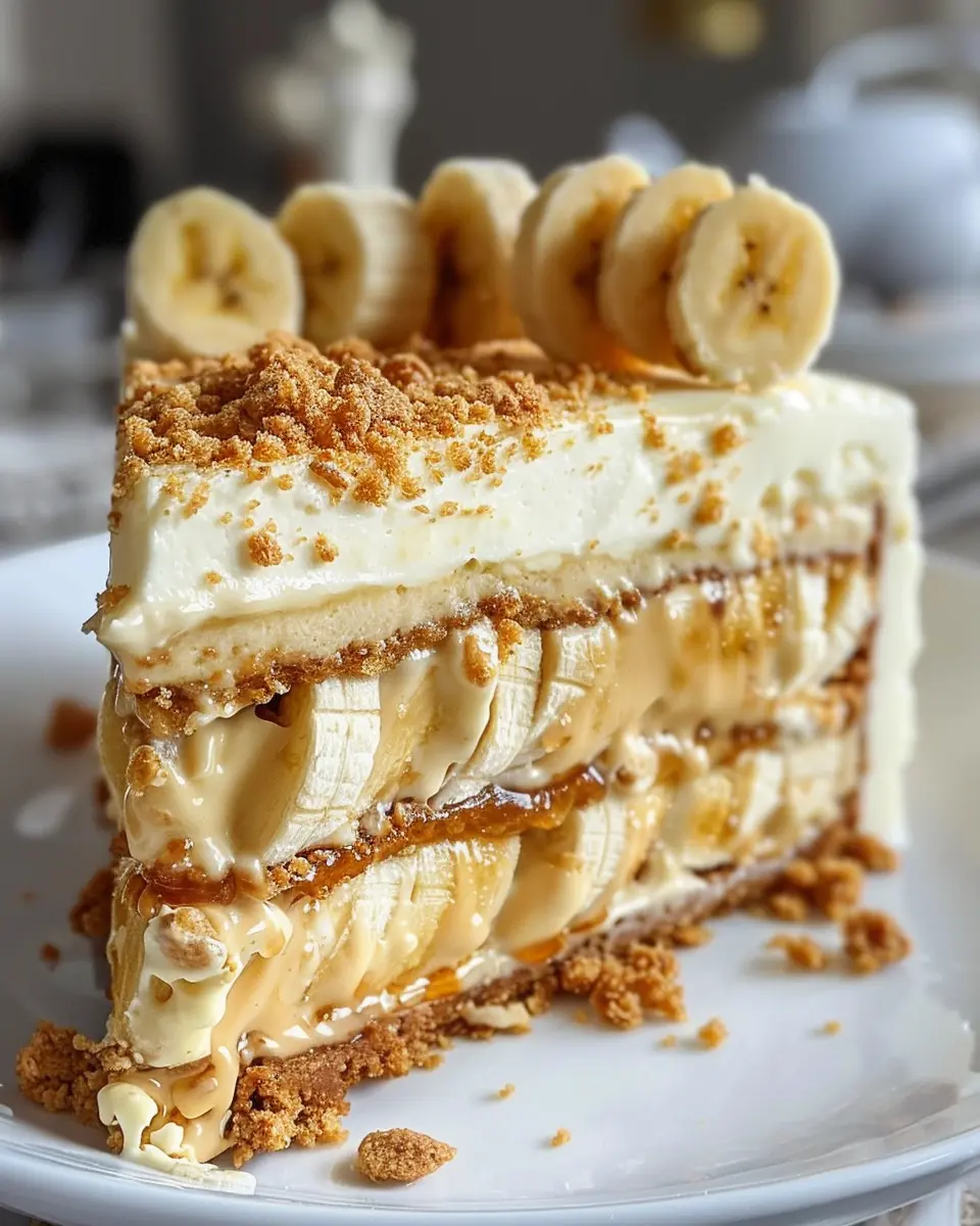 Banana Pudding Cookie Butter Cheesecake: A Blissful Indulgence