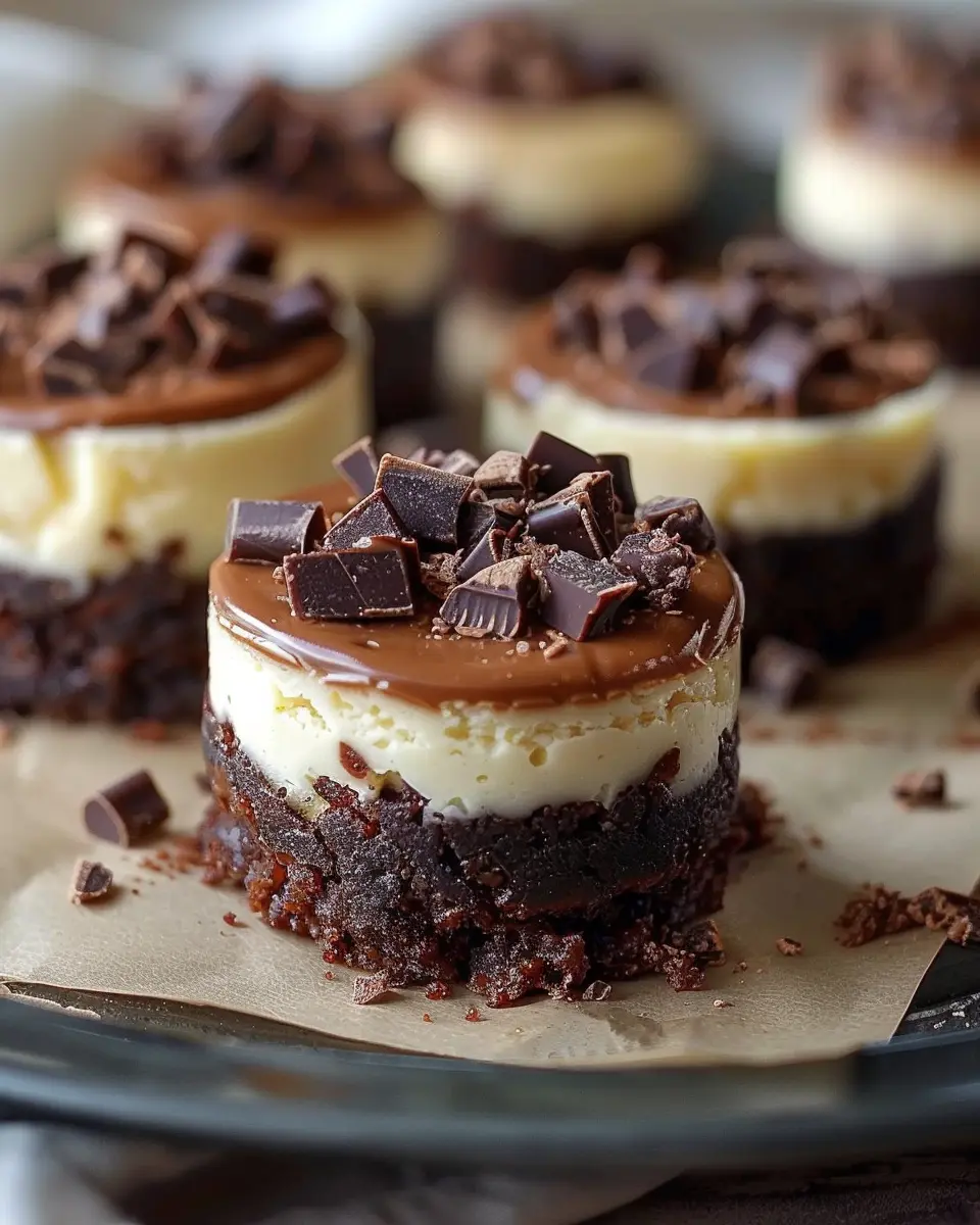 Brownie Bottom Mini Cheesecakes: The Best Indulgent Treat