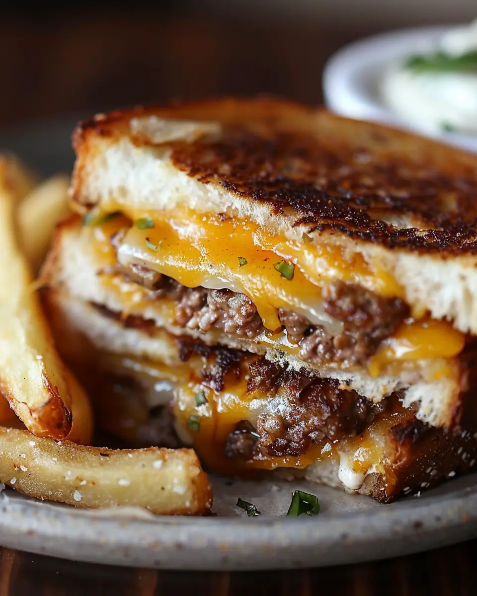 Patty Melts with Secret Sauce: Juicy Turkey Bacon Delight