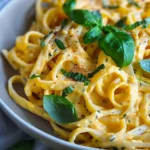 Cremige Pasta in Gemüsesauce