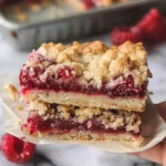 Raspberry Crumble Bars