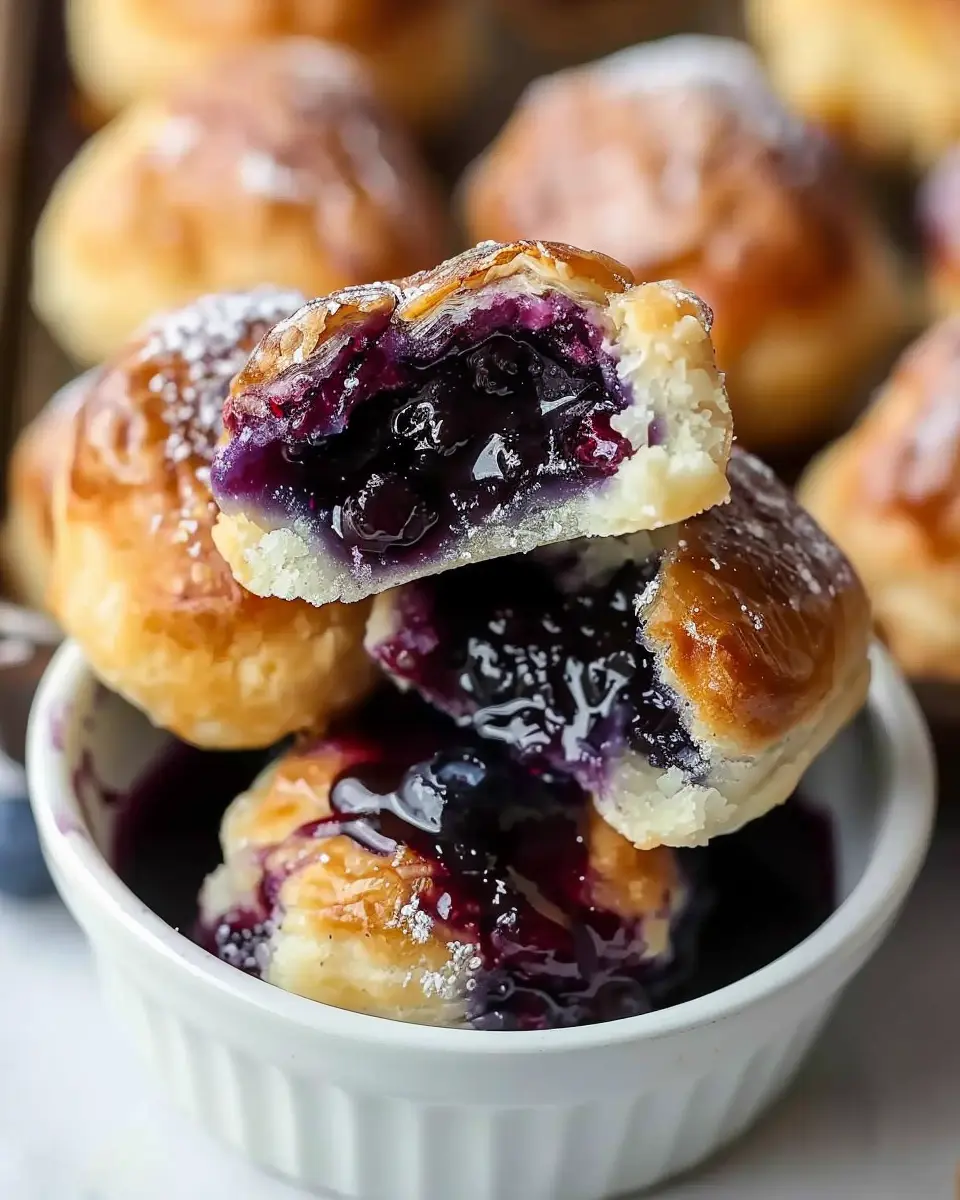 Blueberry Pie Bombs: Delightfully Easy Treats for Everyone