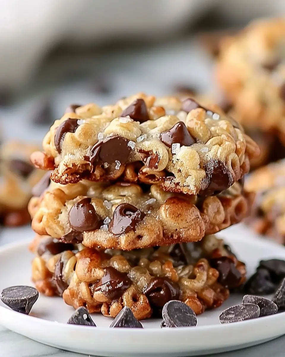 Rice Krispie Chocolate Chip Cookies: Easy Indulgent Treats for All