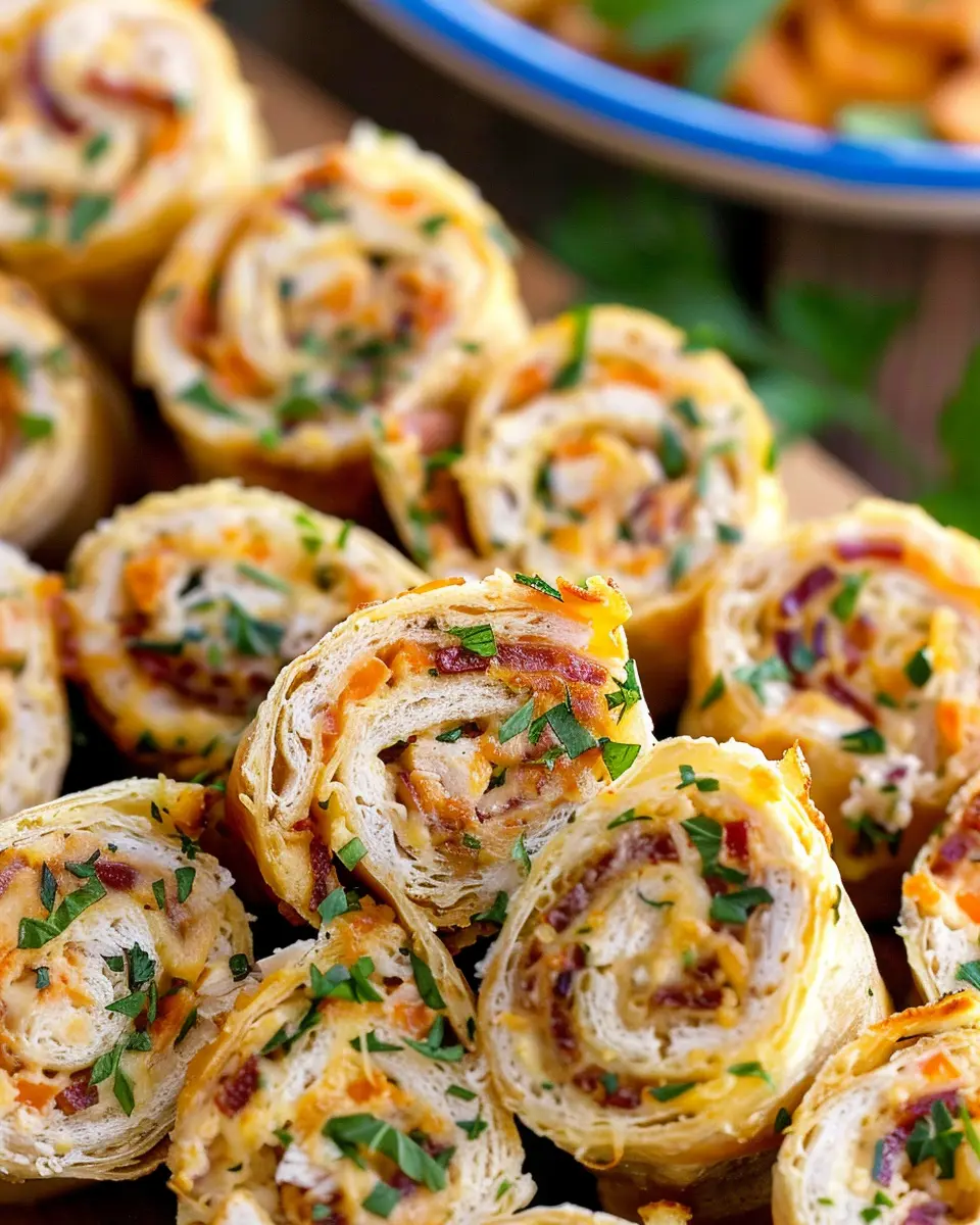 Crack Chicken Pinwheels: Easy and Indulgent Turkey Bacon Treats