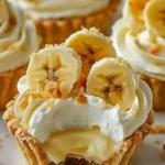 No-Bake Mini Banana Cream Pies – Easy & Delicious Recipe