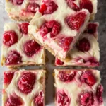 Healthy Raspberry Cheesecake Bars