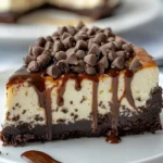 Fudgy Brownie Bottom Cheesecake